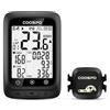 COOSPO BC107 Ciclocomputer GPS Senza Fili, Bluetooth ANT+ IP67 Impermeabile, Computer Bici Wireless con Display da 2,4 pollici Retroilluminazione Automatica del Tempo di Acquisizione del Segnale