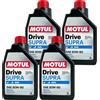 MOTUL Il set da 4 MOTUL HD 80W-90 offre un lubrificante Estrema Pressione per cambi e differenziali, garantendo protezione, durata e performance ottimali. Scegli la qualità MOTUL per massimizzare l'efficienza del tuo veicolo.