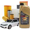 MISTI Kit Tagliando 5 litri olio motore Speed Max 5w30 per VW Golf VII