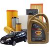 MISTI Kit Tagliando 4 litri olio motore Speed Max 5w30 per Fiat Grande Punto