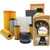MISTI Kit Tagliando Filtri e Olio Total 5w30 Peugeot 207 1.4 hdi