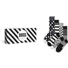 Happy Socks 4-pack Classic Black & White Socks Gift Set Calzini Unisex - Adulto (Pacco da 4)