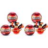 5 Surprise Dino Strike Volcano Series 4 Mystery Collectible Capsule (2 Pack) by ZURU (Confezione da 2)