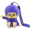 TEKNOFUN MONCHHICHI-Figurine lumineuse MONCHHICHI Lila avec Dragonne-8cm-Violet