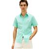 Tommy Hilfiger Flex Poplin Solid S/S Shirt Mw0mw42630 Camicia S/S Uomo (Pacco da 1)