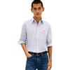 Tommy Hilfiger Flex Poplin Fake Solid RF Shirt Mw0mw41711 Camicia L/S Unisex - Adulto (Pacco da 1)