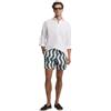 SILBON Costume da Bagno Waves Bicolor, Verde Chiaro, L-3XL
