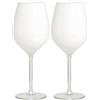 Excelsa 49711 Scratch Color Wine Calice, cl 50, Vetro, Bianco (Confezione da 2)