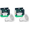 V-TAC 3x Lampadine LED GU10 6W (Equivalenti a 60W) - PRO SERIES - 445 Lumen - Alta Luminosità - Faretto Led GU10 Massima Efficienza e Risparmio Energetico - Luce Calda 3000K (Confezione da 2)