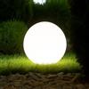 BEPER P207ILO226 Sfera Luminosa da Giardino LED RGB, Luce Bianca e Multicolore con Sensore Crepuscolare, Impermeabile IP44, Ricaricabile a Energia Solare con Picchetto per Esterni, Diametro 40 cm