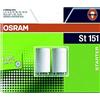 Osram Starter per Tubo Fluorescente, G13, 22 watts, Bianco, 2 Unità
