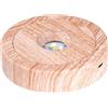 EUSTUMA Base rotante per display a LED, con luce colorata, adatta per opere d'arte sferiche in cristallo, decorazione per feste e festività. (legno)