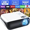HOPVISION PROIETTORE TV VIDEOPROIETTORE LED FULL HD 1920X1080P 200 HDMI VGA USB CINEMA 4K
