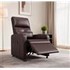 London Boutique Poltrona Relax Elettrica Reclinabile con Massaggio e Poggiapiedi | Funzione massaggio, Riscaldante, Poggiapiedi incluso, Relax, Soggiorno, Camera da letto