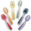 NumNum GOOtensils Cucchiaini Svezzamento Set - Fase 1+2 Cucchiaio Silicone Neonato 6+ Mesi - Posate Ideali per Autoalimentazione e Baby-Led Weaning BLW - Senza BPA - Set 6 pz (Arcobaleno)