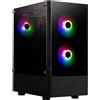 Gamdias Talos E3, case per PC gaming di medie dimensioni, colore nero, versione retail