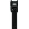 ABUS Lucchetto per bicicletta ABUS Bordo 6000KA/90 + SH Alarm Black