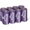 Amazon Basics Sacchetti Standard per Deiezioni Canine, Profumati alla Lavanda, qualità Premium, 120 Pezzi (8 Rotoli da 15 Sacchetti)