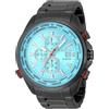 Invicta Aviator 50498 Orologio da uomo - Movimento al quarzo - Acciaio inossidabile con quadrante blu - 50 mm