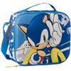 CERDÁ LIFE'S LITTLE MOMENTS Borsa termica Sonic 3D per bambini e bambine - borsa portapranzo Sonic con manico, tracolla regolabile e tasca in rete laterale, per scuola e gite