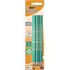 BIC Evolution Ecolutions, Matita In Grafite, Per Scrivere A Scuola E In Ufficio, Mina HB Resistente, Confezione da 10