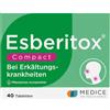 Esberitox COMPACT 40 compresse per il raffreddore, potenza curativa concentrata 5 volte - potenza di piante compatta - dai 12 anni in su