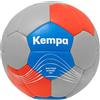 Kempa Spectrum Synergy Pro Pallamano Spielball und Trainingsball mit einzigartiger 30-Panel-Konstruktion - Ball für Kinder und Erwachsene, grigio freddo/blu scamosciato, 2