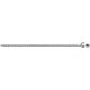Fischer Viti per Legno e Costruzioni PowerFull II CHTF 10,0x400, Filetto Totale, Testa Cilindrica, Impronta Torx, Zincata Bianca, 25 Pz, 562975