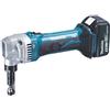 Makita akku-knabber 1,6 mm, 18 V/4 AH, 2 Batterie e Caricabatterie in MAKPAC, djn161rmj, blu, DJN161RTJ 0 wattsW, 18 voltsV