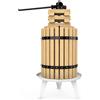 SQUEEZE master Spremifrutta in legno massiccio, 18 l, spremiagrumi manuale per mele e vino