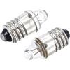 sourcing map Lampadine E10 con base a vite DC 2,2 V 0,25 A, luce gialla, confezione da 10