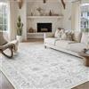 PureCozy Tappeto Salotto 200x300cm Vintage Grigio Tappeti