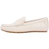 Tommy Hilfiger Mocassini da Donna in Pelle Bandiera Fw0fw09350, Beige Classico Beige, 41 EU