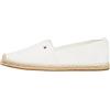 Tommy Hilfiger Espadrillas Espadrillas Donna Bandiera Canvas Fw0fw08541, Bianco Ecru, 35 EU
