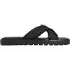Calvin Klein Uomo Sandali Molded con Cinturino Ampio, Nero (Triple Black), 40