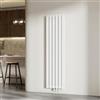 EMKE Radiatore ad Acqua 180 x 46 cm, Bianco Lucido,1624 W,15 m²