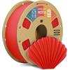 OVERTURE Matte PLA Filamento 1,75 mm Rosso 1kg Naturale matt