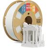 OVERTURE Matte PLA Filamento 1,75 mm Bianco 1kg Naturale matt