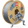 OVERTURE Matte PLA Filamento 1,75 mm Grigio Chiaro 1kg Naturale matt