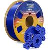 OVERTURE Rapido PETG Filamento 1,75 mm Blu 1kg Alta Tenacità