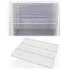 Generico Ripiano divisorio for congelatore commerciale con design a rete ventilata | Divisorio in griglia for l'organizzazione della conservazione del frigorifero(43.3x21.3in-110x54cm)