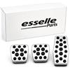 Esselle Parts Set Pedaliera Copripedali per Opel Astra J Cambio Manuale