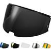 EvoParts Visiera per casco LS2 FF906 ADVANT predisposta pinlock ready (Nero 80%)