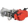 Shiyinge 49Cc - Motore a benzina a 2 tempi, in alluminio, con riduttore, carburatore e filtro dell'aria per dirt quad, cross Pocketbike Atv Roller per bambini, mini dirtbike avviamento a due tempi, colore