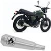 MOTOTOPGUN arrow scarico omologato pro-race nichrom compatibile con brixton felsberg 125 x 2019 2020 mototopgun