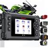 iCarsoft MT V6 - Dispositivo diagnostico per moto Kawasaki, diagnosi di sistema, tutti i servizi di manutenzione, 63 test bidirezionali, lettura e cancellazione dei codici, test della batteria