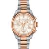 Tissot PR100 Chronograph Lady / orologio donna / quadrante madreperla bianca / cassa e bracciale acciaio e PVD rosato - T150.217.22.111.00