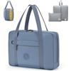 SPAHER Espandibile Borsa Viaggio Aereo 40x30x10 Lufthansa 40x30x20 Wizzair Bagaglio a Mano Borsone da Viaggio Palestra Donna Uomo con Tasca Umida e Borsa da Toilette Wizzair Bag Valigia 40x20x30