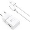 MKnenaJn Caricatore rapido USB C 15 W per Samsung, compatibile con Galaxy A15, A14, A13, A12, A05S, A04S, A34, A33, S20 FE, S20, S21, S10, S9, caricatore rapido di ricambio per caricabatterie originale + cavo