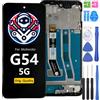 iYAiYO Schermo LCD Display Digitalizzatore Touch Screen Ricambio Compatibile con Motorola Moto G54 Original con Marco Schermo Completo con Strumenti
